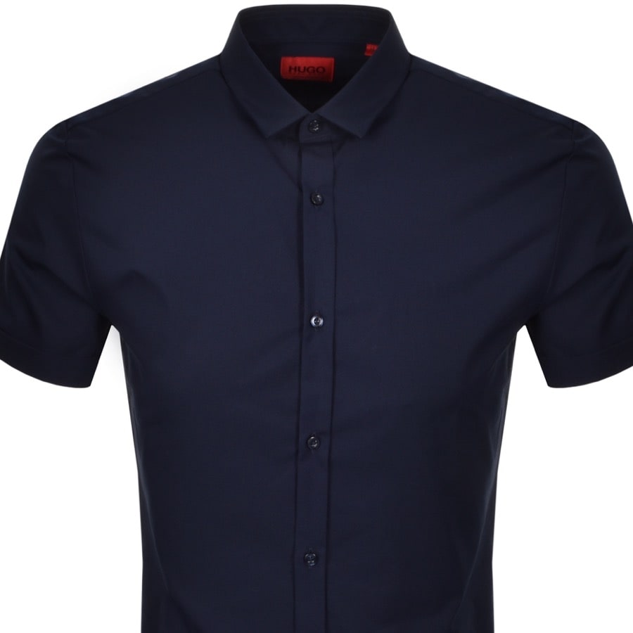 Alternative Image for ProductHUGO Empson Short Sleeve Shirt Navy2
